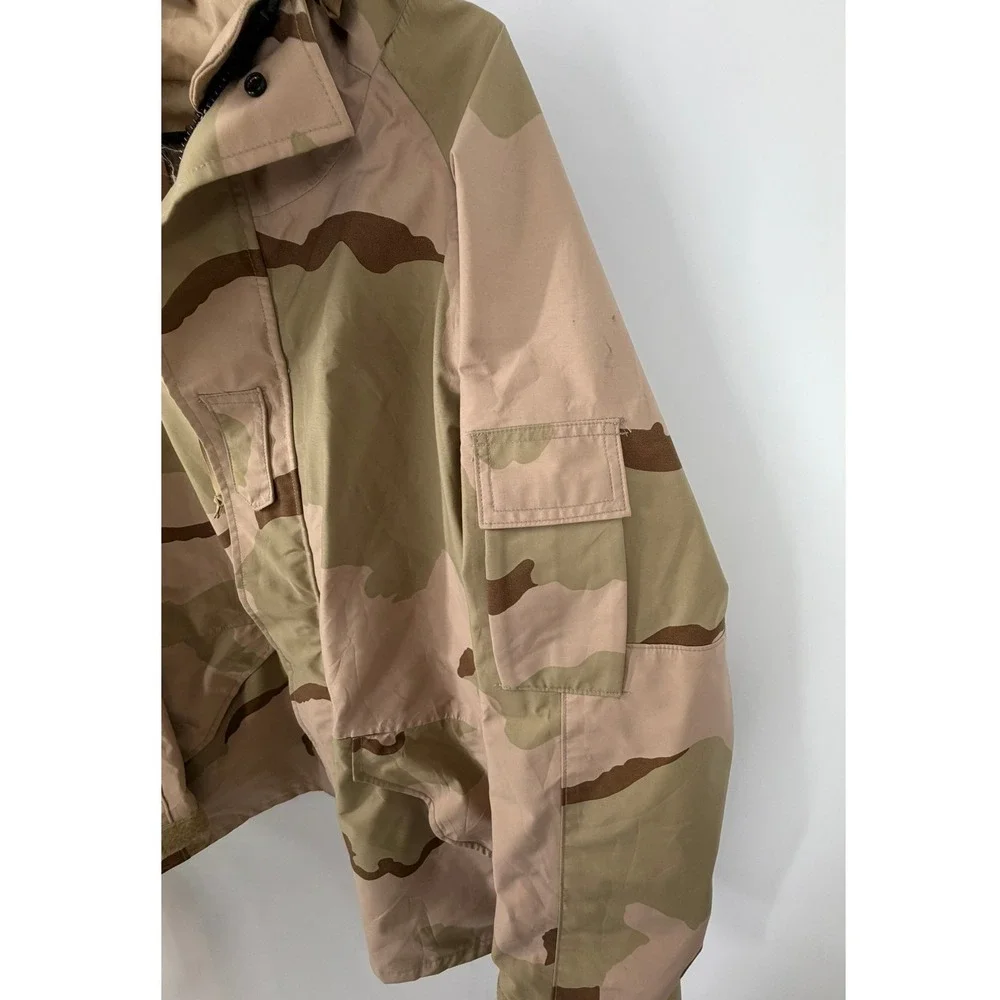 US Military DCU Goretex Cold Weather All Purpose Desert Wet Wind Size Large-Long